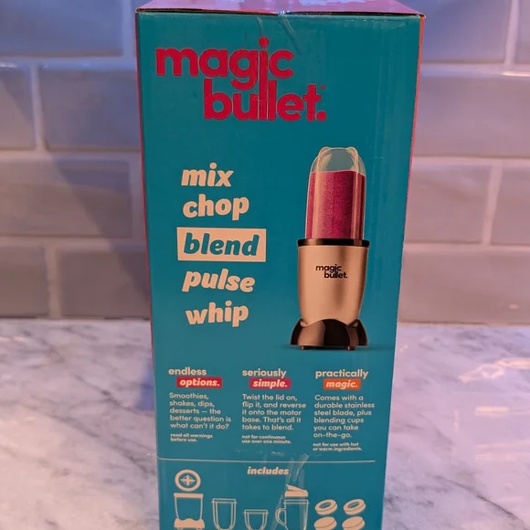 Magic Bullet Blender New In Box - Picture 3 of 5